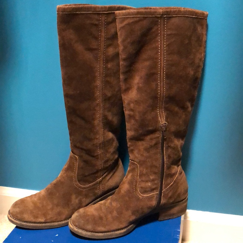 Franco Sarto Suede tall boot